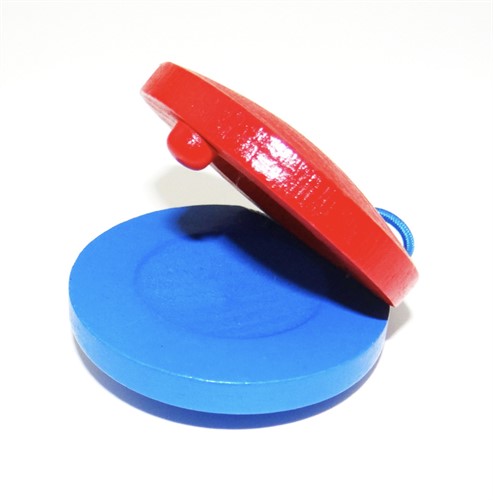 Phách castanets gỗ sơn màu